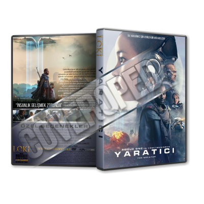 Yaratıcı -The Creator - 2023 Türkçe Dvd Cover Tasarımı